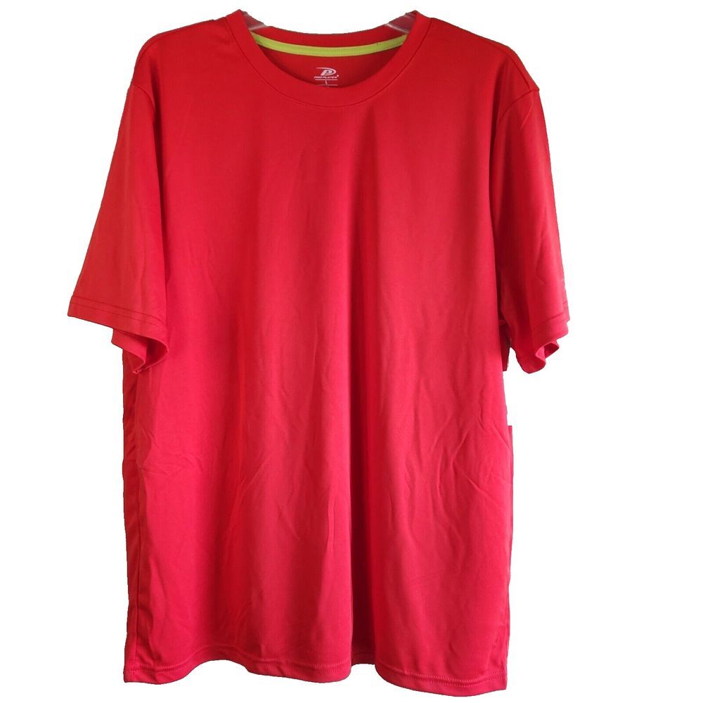 Pro Player T-Shirt Red Size Large Mens Wicking Light Weight NEW - Picture 2 of 10